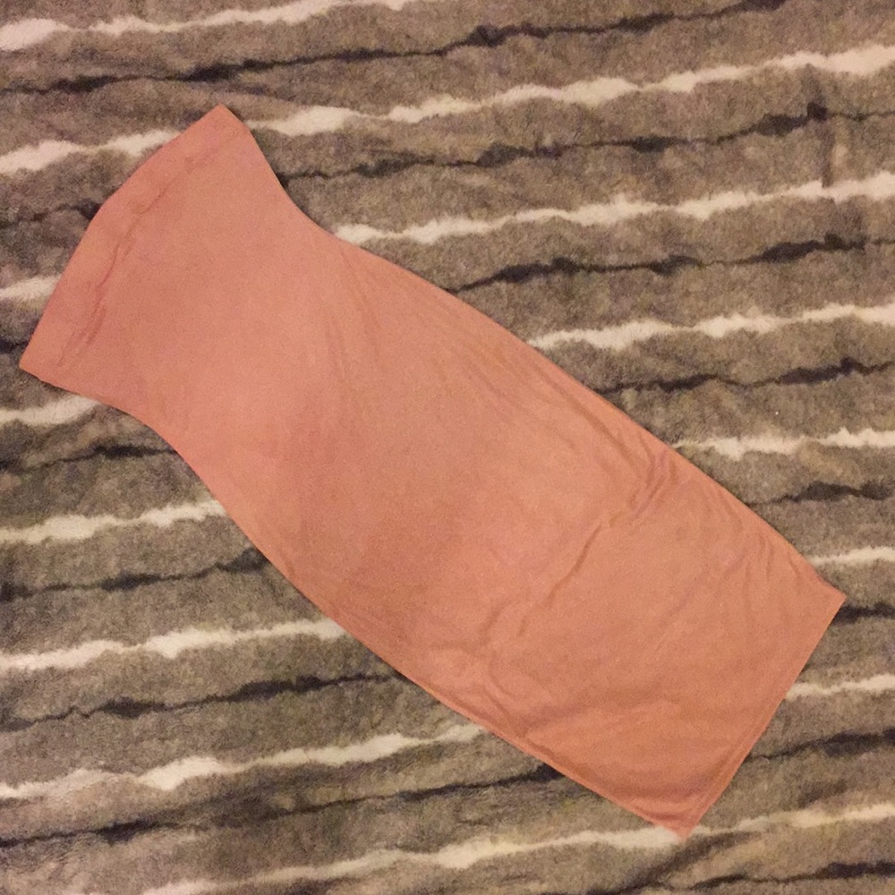 Pink Shimmery Slip Dress